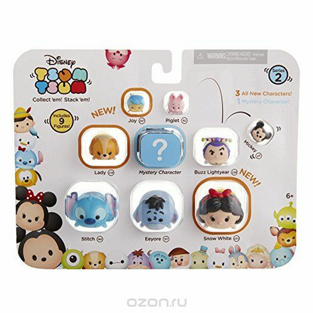 Tsum Tsum Jakks Pacific Фигурка коллекционная Tsum Tsum, уп-ка из 9 шт 997000