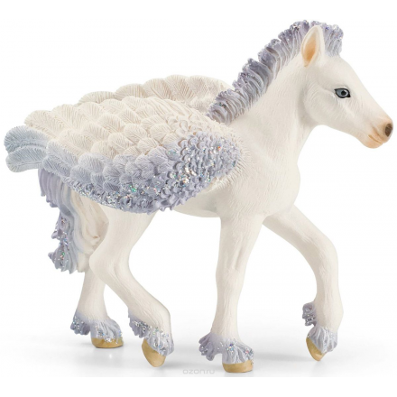 Schleich Фигурка Эльфы Пегас жеребенок 70448