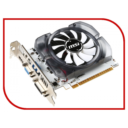 Видеокарта MSI GeForce GT 730 700Mhz PCI-E 2.0 4096Mb 1000Mhz 128 bit DVI HDMI HDCP N730-4GD3V2