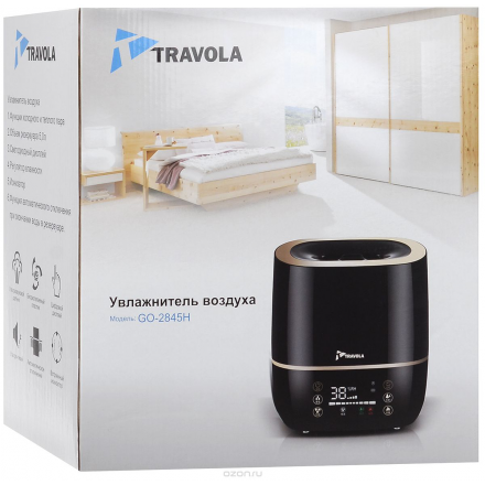 Travola GO-2845, Black Gold увлажнитель воздуха GO-2845 golden