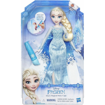 Disney Frozen Кукла Эльза в плаще с проявляющимся рисунком B6699EU4_B6700