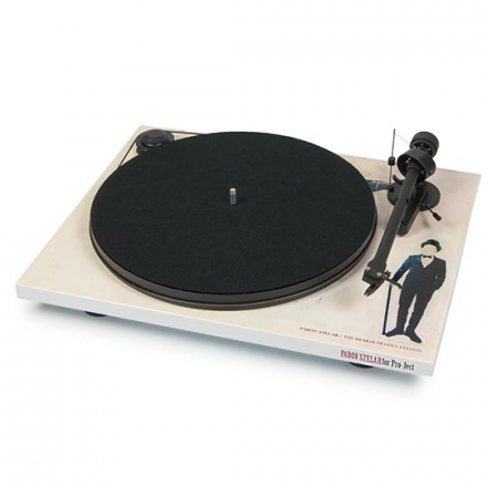 Проигрыватель винила Pro-Ject ESSENTIAL II (DC) (OM 5e) White Demon by Parov Ste