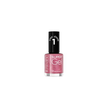 Гель-лак для ногтей Rimmel Super Gel Nail Polish 23 (Цвет 23 Grape Sorbet)