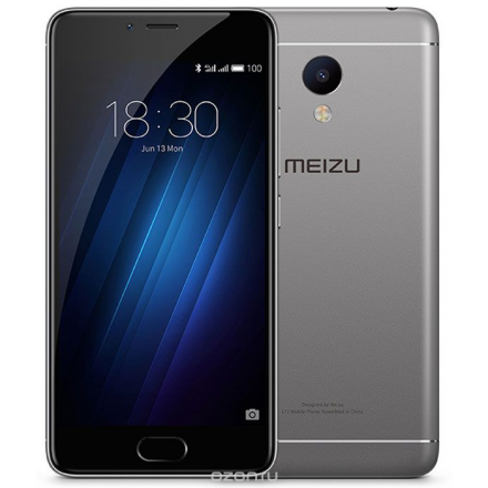 Meizu M3s mini 32GB, Gray MZU-Y685H-32-GB