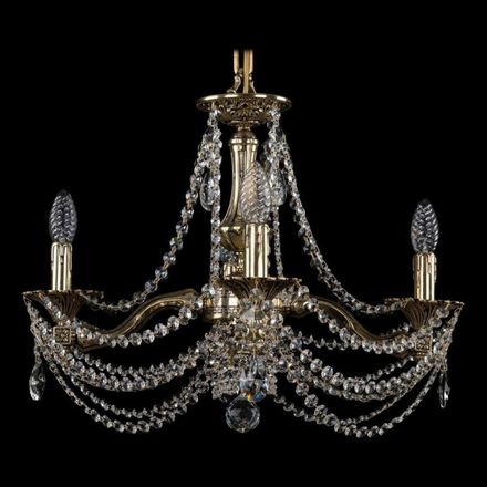 Подвесная люстра Bohemia Ivele Crystal 1710/4/160/C/GB