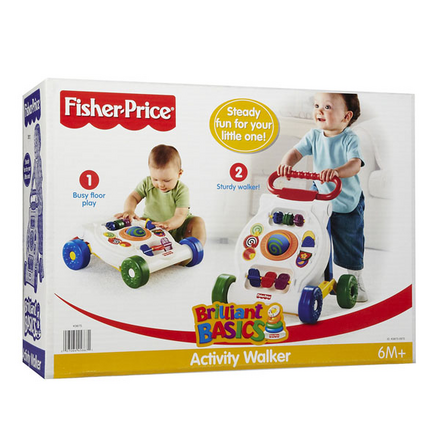 Ходунки Fisher Price 2 в 1 (в коробке)