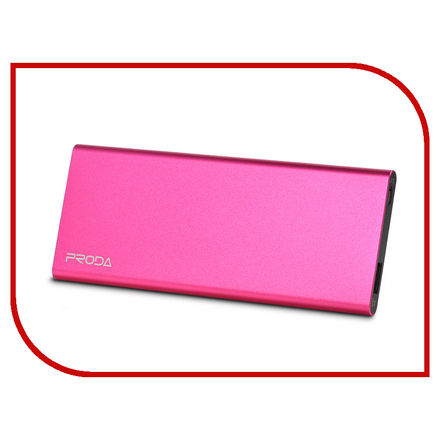 Аккумулятор Remax Proda Vangurad PP-V08 8000 mAh Pink