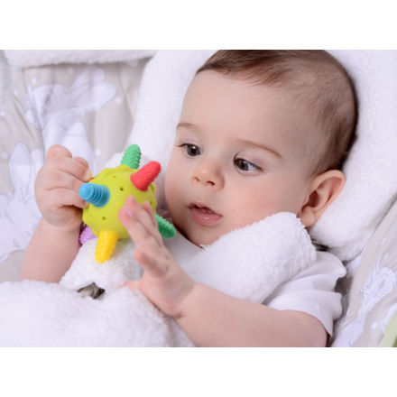 HAPPY BABY Игрушка-прорезыватель силиконовый SILICONE TEETHER 20014