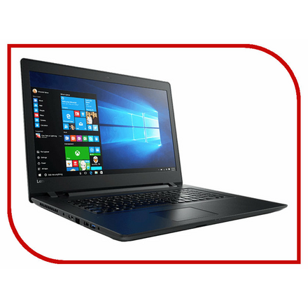 Ноутбук Lenovo 110-17ACL 80UM0019RK AMD A4-7210 1.8 GHz/4096Mb/500Gb/DVD-RW/AMD Radeon R3/Wi-Fi/Bluetooth/Cam/17.3/1600x900/Windows 10 64-bit