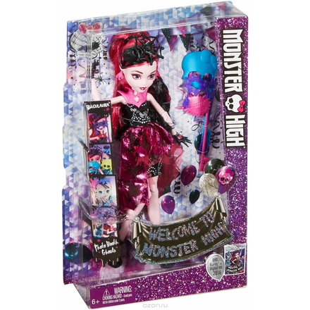 Monster High Кукла Дракулаура Буникальные танцы DNX32_DNX33