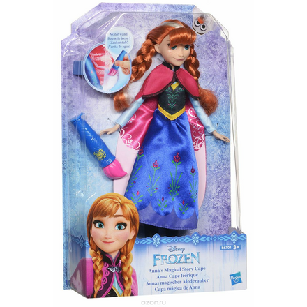 Disney Frozen Кукла Анна в волшебном плаще B6699EU4_B6701