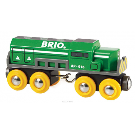 Brio Паровоз-локомотив грузовой 33693