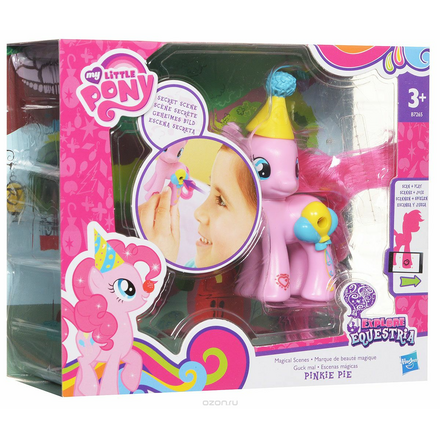 My Little Pony Фигурка Пони Pinkie Pie с волшебной картинкой B5361EU4_B7265