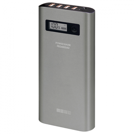 Внешний аккумулятор InterStep PB240004U (IS-AK-PB240084U-000B210) 24000 mAh