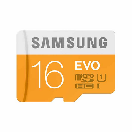 Micro SecureDigital 16Gb SDHC Samsung Evo Plus UHS-I U1 class10 (MB-MC16DARU) + адаптер SD