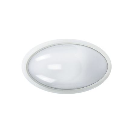 Влагозащищённый светильник led 8вт, ip54, 220в, овал ultraflash lbf-0208 c01 12321