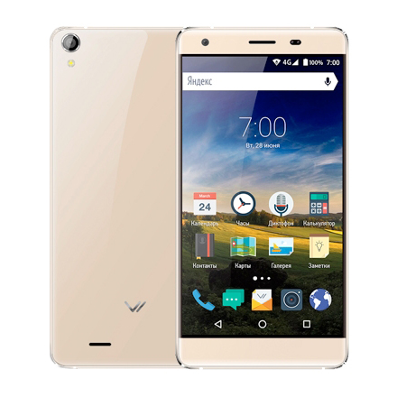 Смартфон Vertex Digital Impress XL Gold