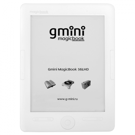 Электронная Книга Gmini MagicBook S6LHD White