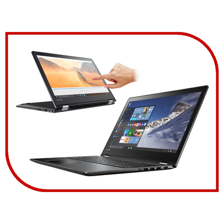 Ноутбук Lenovo Yoga 510-15IKB 80VC000GRK Intel Core i3-7100U 2.4 GHz/8192Mb/1000Gb/No ODD/Intel HD Graphics/Wi-Fi/Bluetooth/Cam/15.6/1920x1080/Windows 10 64-bit