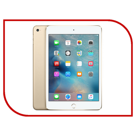 Планшет APPLE iPad mini 4 32Gb Wi-Fi Gold MNY32RU/A