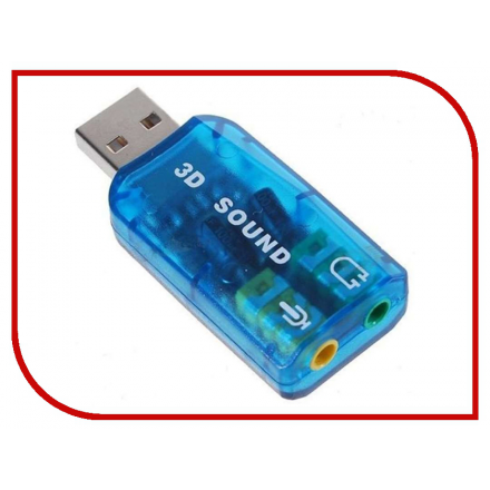 Звуковая карта C-media USB Trua3D