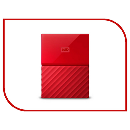 Жесткий диск Western Digital My Passport 3Tb Red WDBUAX0030BRD-EEUE