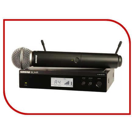 Радиомикрофон SHURE BLX24RE/SM58