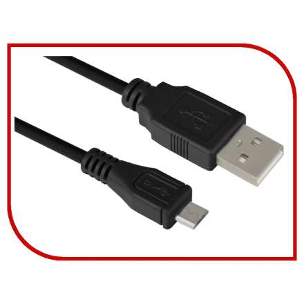 Аксессуар Greenconnect PRO USB 2.0 AM-Micro B 5pin 0.30m Black GCR-UA2MCB1-BD2S-0.3m