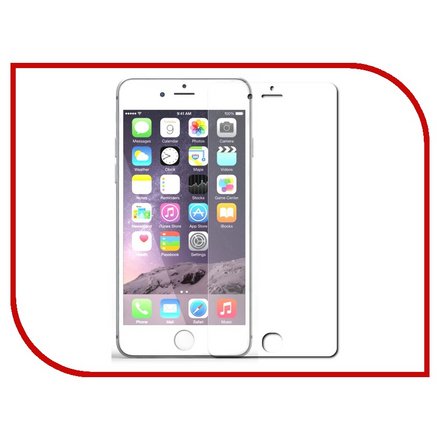 Аксессуар Защитное стекло Svekla 3D для APPLE iPhone 7 Pink frame ZS-SVAP7-3DPINK