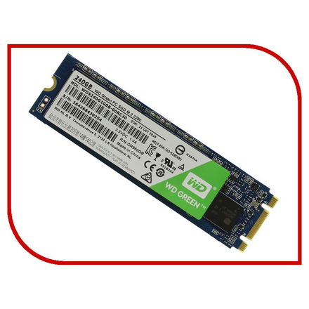 Жесткий диск 240Gb - Western Digital WD Green WDS240G1G0B