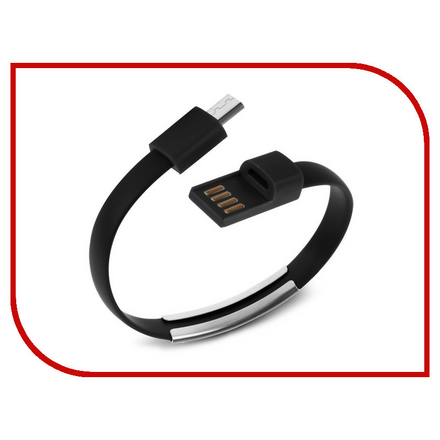 Аксессуар IQ Format Bracelet micro USB Black