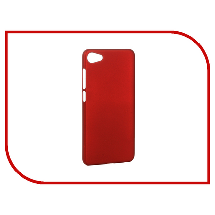 Аксессуар Чехол Meizu U10 SkinBox Shield 4People Red T-S-MU10-002