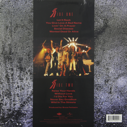 BON JOVI BON JOVI - SLIPPERY WHEN WET (180 GR)