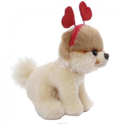 Gund Мягкая игрушка Itty Bitty Boo Hearts Headband 12,5 см 4050490