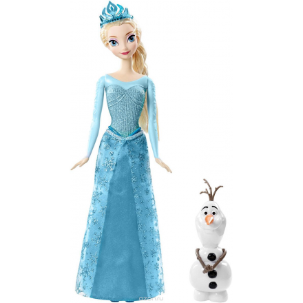 Disney Frozen Кукла Эльза и Олаф CMM87