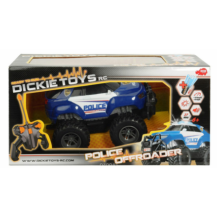 Dickie Toys Машинка на радиоуправлении Джип Полиция 19056