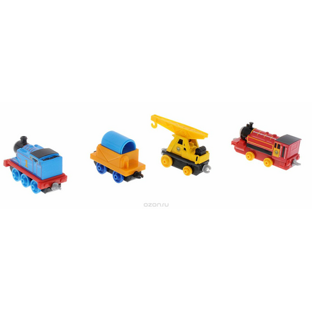 Thomas & Friends Набор паровозиков Мастерская Стимворкс 4 шт DGB79_DGB82