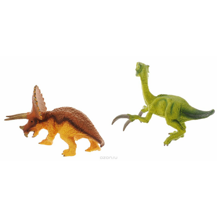 Schleich Набор фигурок Трицератопс и теризинозавр 42217