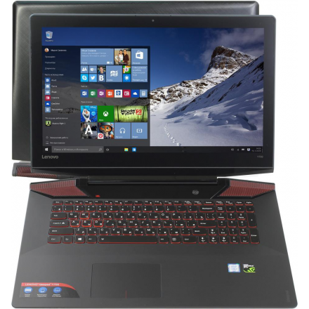 Ноутбуки Lenovo Lenovo IdeaPad Y700-17ISK 80Q0001CRK (Intel Core i7 6700HQ 2600 Mhz/17.3&amp;quot;/1920х1080/8192Mb/1128Gb HDD+SSD/DVD нет/NVIDIA GeForce GTX 960M/WIFI/DOS (без ОС))