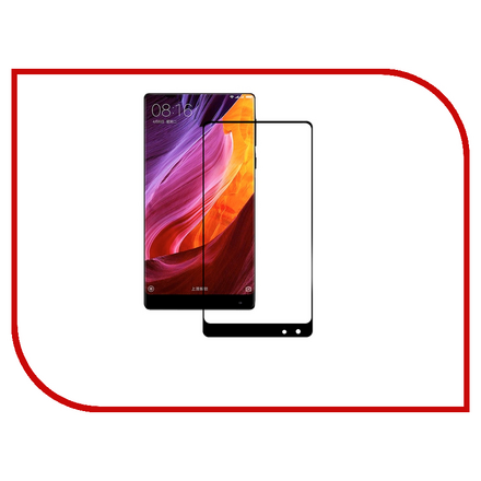 Аксессуар Защитное стекло Xiaomi Mi Mix BROSCO Full Screen Black XM-MiMIX-3D-GLASS-BLACK