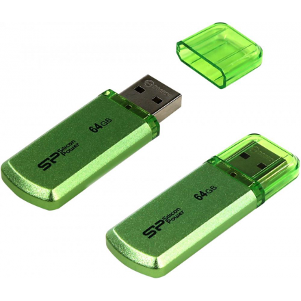 USB флешка Silicon Power Helios 101 64Gb (зеленый)