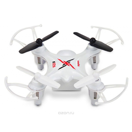 Syma Квадрокоптер на радиоуправлении X12s цвет белый X12s white