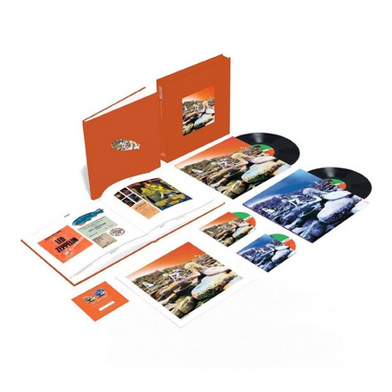 Виниловые пластинки Led Zeppelin HOUSES OF THE HOLY (Super Deluxe Edition Box set/Remastered/2CD+2LP/180 Gram/Hardbound 80-page book)