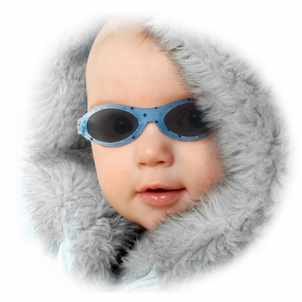 DOOKY- BabyBanz очки солнцезащитные Blue Star 0-2 г 110609