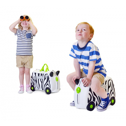 TRUNKI Чемодан на колесиках, Зебра Зимба 0264-GB01