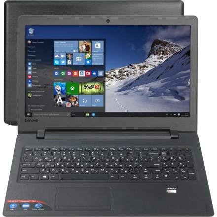 Ноутбуки Lenovo Lenovo IdeaPad 110-15ACL 80TJ00DDRK (AMD A4 7210 2200 Mhz/15.6&amp;quot;/1366x768/4096Mb/500Gb HDD/DVD нет/AMD Radeon R5 M430/WIFI/Windows 10 Home)