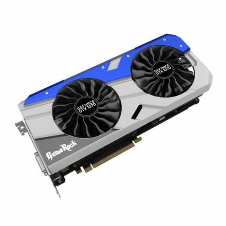 Видеокарта Palit GeForce GTX 1070 8192Mb (PA-GTX1070 GameRock Premium 8G)  DVI-D, HDMI, 3xDP Ret NE51070H15P2-1041G