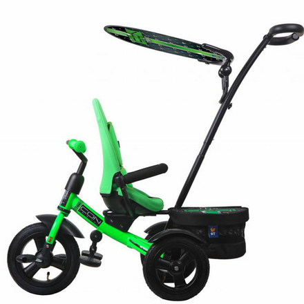 Велосипед трехколесный Велосипед трехколесный с ручкой RT Icon evoque NEW Stroller by Natali Prigaro EVA Emerald (изумрудный)