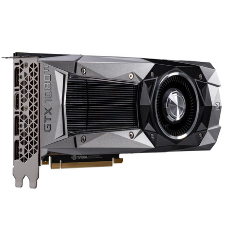 Видеокарта Palit GeForce GTX 1080 Ti Founders Edition 11264Mb, NEB108T019LC-PG611F 1xHDMI, 3xDP Ret