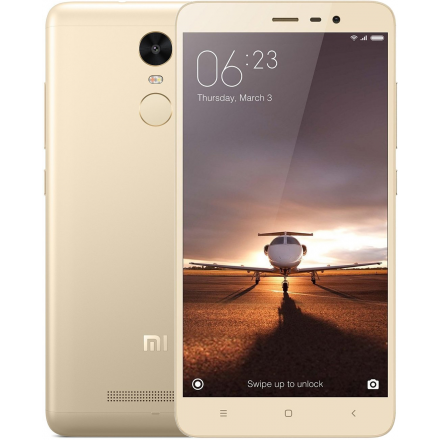 Смартфон Xiaomi Redmi Note 3 Pro 16Gb Gold (Смартфоны с пакетом услуг на 4 месяца)